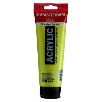 Talens Amsterdam Akrilik Boya 120 ml 274 NICKEL TITANIUM YELLOW