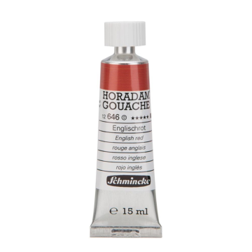 Schmincke 646 English Red Horadam Gouache Boya 15 ml Seri 1