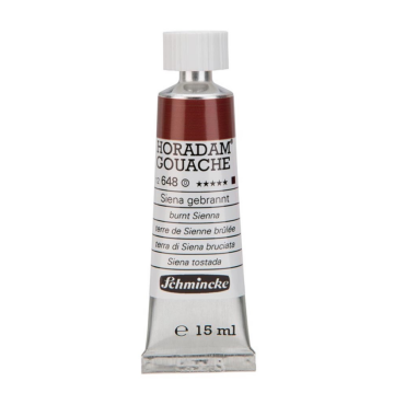 Schmincke 648 Burnt Sienna Horadam Gouache Boya 15 ml Seri 1