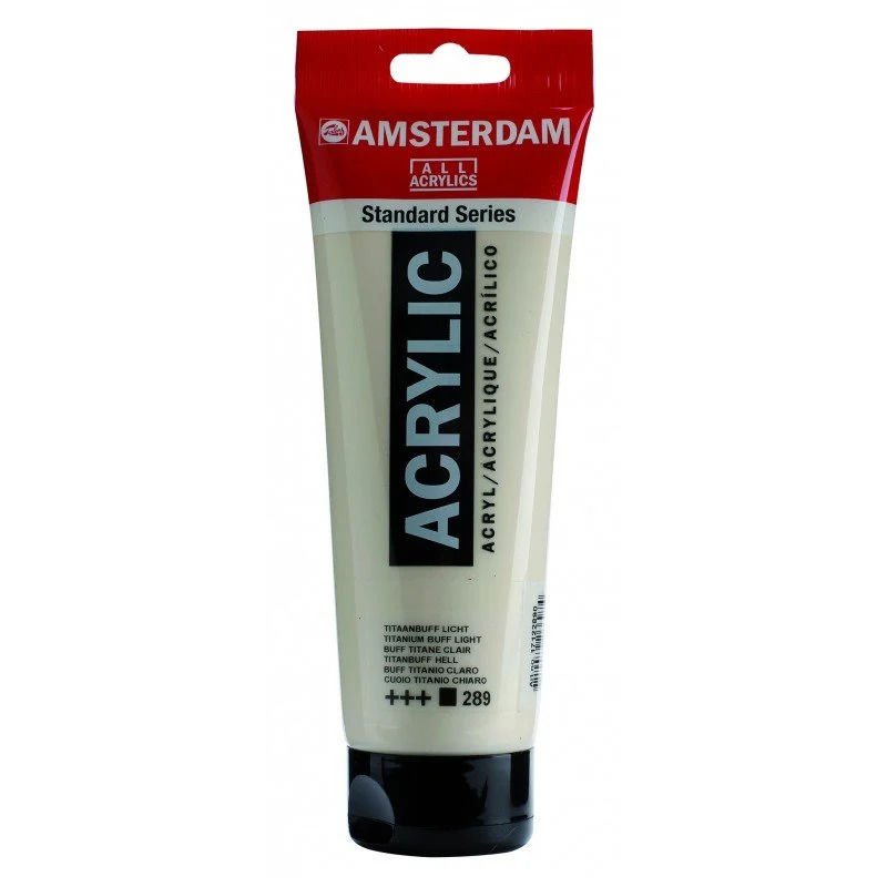 Talens Amsterdam Akrilik Boya 120 ml 289 TITANIUM BUFF LİGHT