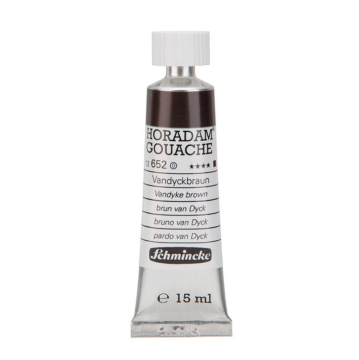 Schmincke 652 Vandyke Brown Horadam Gouache Boya 15 ml Seri 1