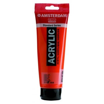 Talens Amsterdam Akrilik Boya 120 ml 311 VERMİLLİON