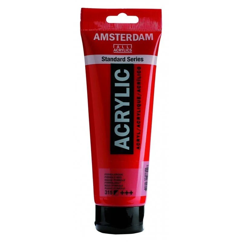 Talens Amsterdam Akrilik Boya 120 ml 315 PYRROLE RED