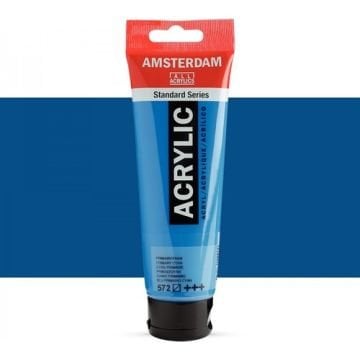 Talens Amsterdam Akrilik Boya 120 ml 572 PRİMARY CYAN