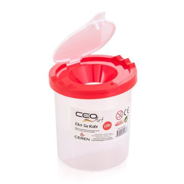CEOART Fırça Yıkama Kabı Çiftli CEO-SU0002