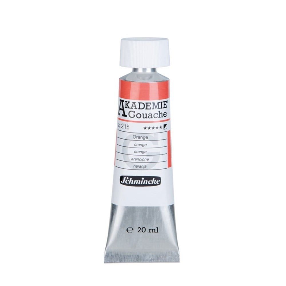 Schmincke Akademie Gouache boya 215 orange 20 ml