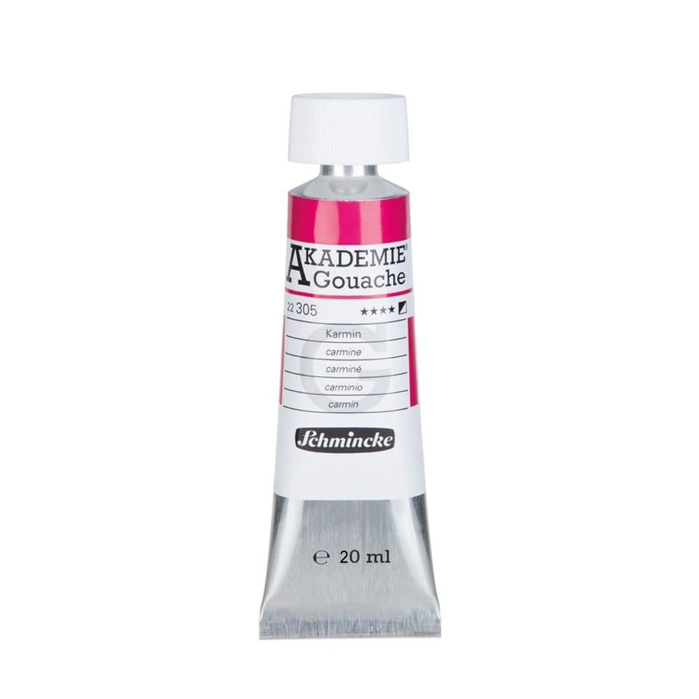 Schmincke Akademie Gouache boya 305 carmine 20 ml