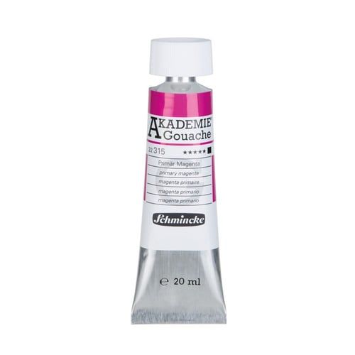 Schmincke Akademie Gouache boya 315 primary magenta 20 ml