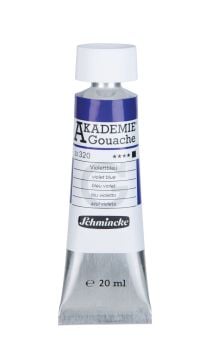 Schmincke Akademie Gouache boya 320 violet blue 20 ml