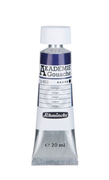 Schmincke Akademie Gouache boya 403 ındigo 20 ml