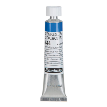 Schmincke 444 Cobalt Blue Hue Light HKS Designers' Gouache Boya 20 ml