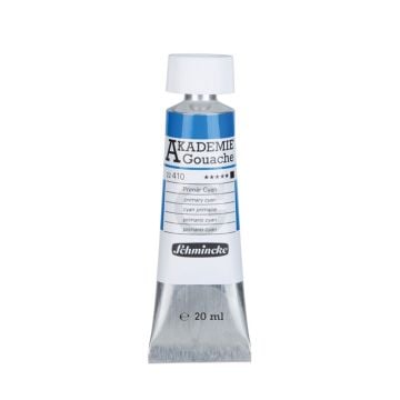 Schmincke Akademie Gouache boya 410 primary cyan 20 ml