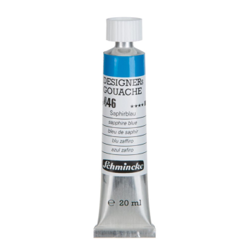 Schmincke 446 Sapphire Blue HKS Designers' Gouache Boya 20 ml