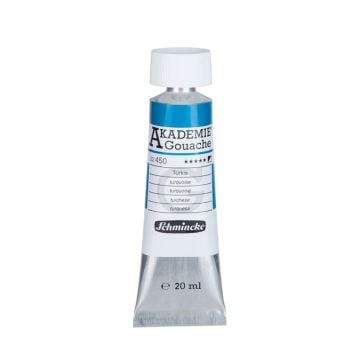 Schmincke Akademie Gouache boya 450 turquoise 20 ml