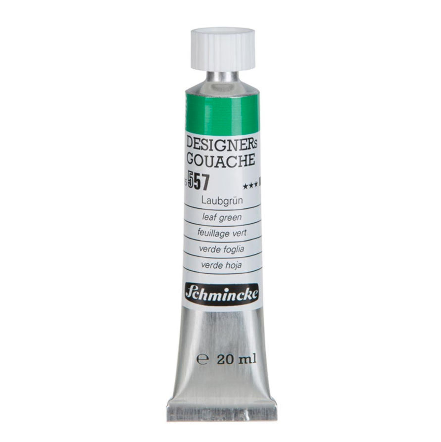 Schmincke 557 Leaf Green HKS Designers' Gouache Boya 20 ml