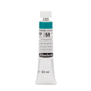 Schmincke 559 Turquoise Greenish HKS Designers' Gouache Boya 20 ml