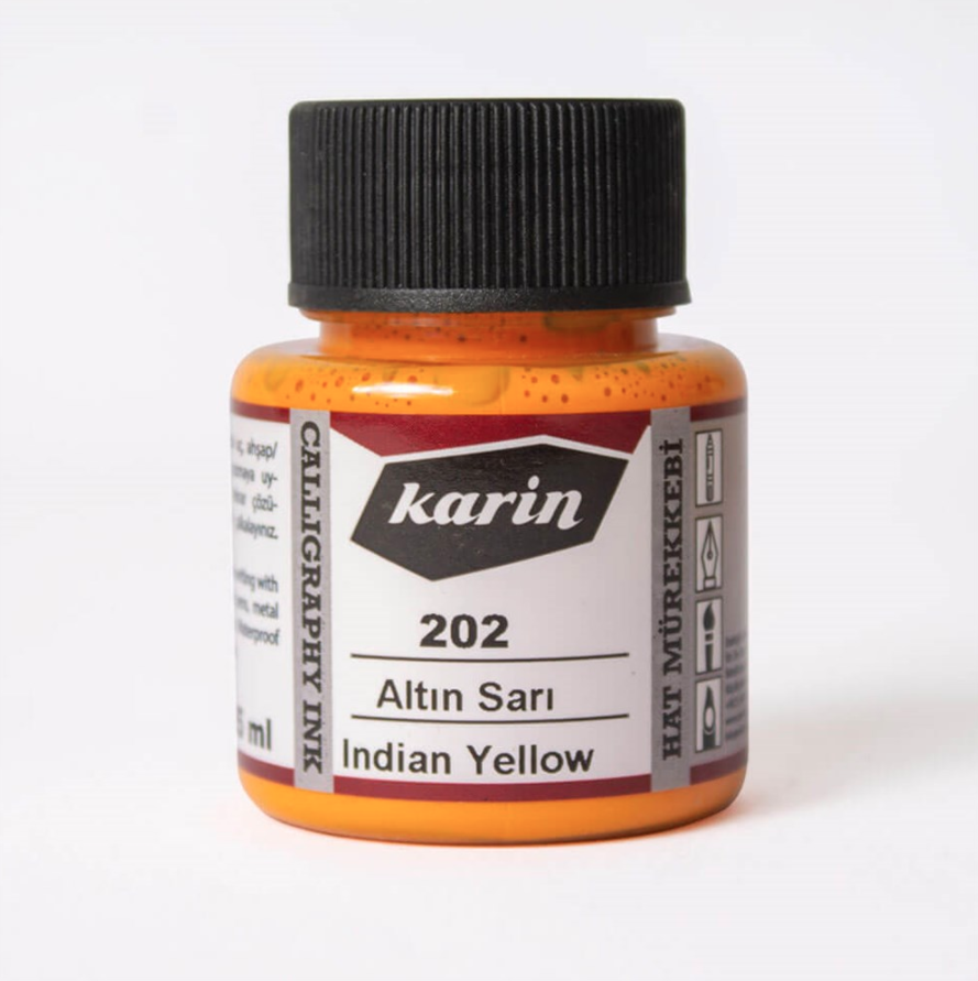 Karin 202 Safran Hat Mürekkebi 45 ml