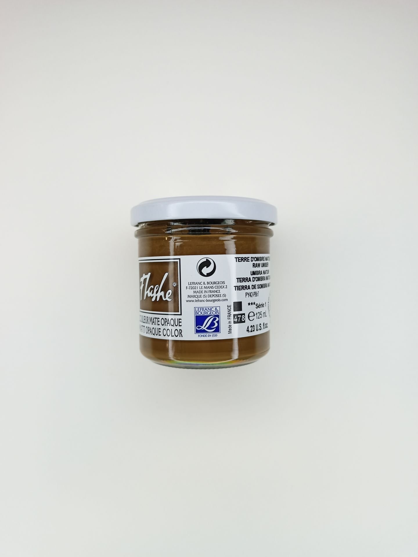 Flashe 478 Raw Umber Akrilik Boya 125 ml