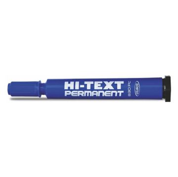 Hİ-TEXT PERMANENT MARKER YAN KESİK UÇ MAVİ 830PC