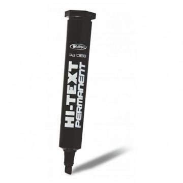 Hİ-TEXT PERMANENT MARKER YAN KESİK UÇ SİYAH 830PC