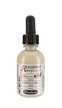 Schmincke acrylcolor Akrilik Mürekkep 50 ml 660 buff titanium deep