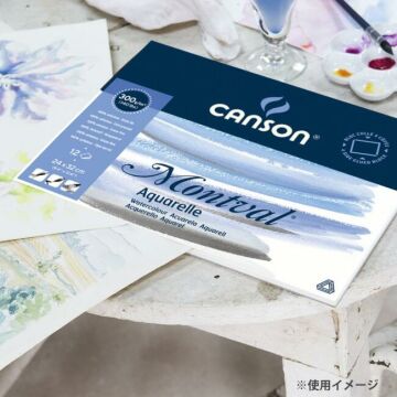 Canson Montval Sulu Boya Blok 24x32 cm 300 g 12 Yaprak