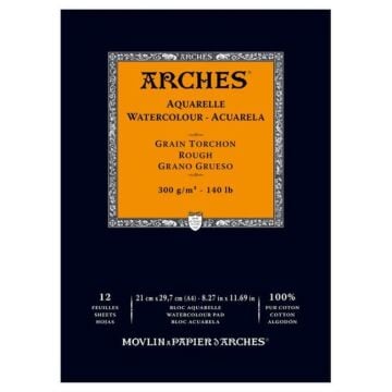 Arches S.Boya Blok 300Gr A4 12Yp N:1795101