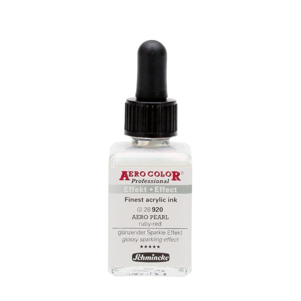 Schmincke Aerocolor Akrilik Mürekkep 28 ml 920 Aero pearl ruby red