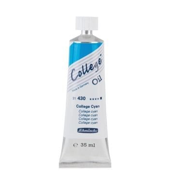 Schmincke College Oil Yağlı Boya 35 ml 430 college cyan