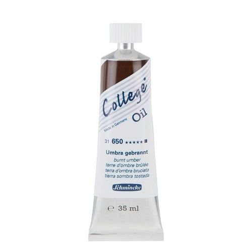 Schmincke College Oil Yağlı Boya 35 ml 650 burnt umber