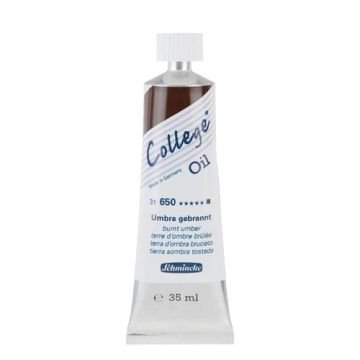 Schmincke College Oil Yağlı Boya 35 ml 650 burnt umber