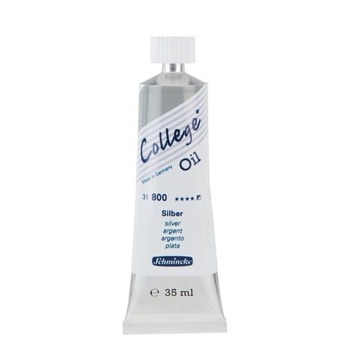 Schmincke College Oil Yağlı Boya 35 ml 800 silver