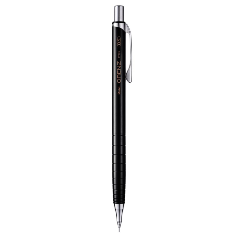 Pentel Orenz PP502 Mekanik Versatil Kalem 0.2 mm Siyah