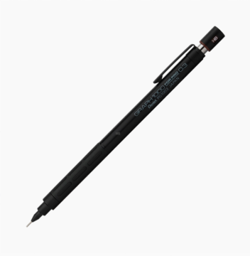 Pentel Graphgear 1000 For Pro Versatil Kalem 0.3 mm pg 1003 siyah