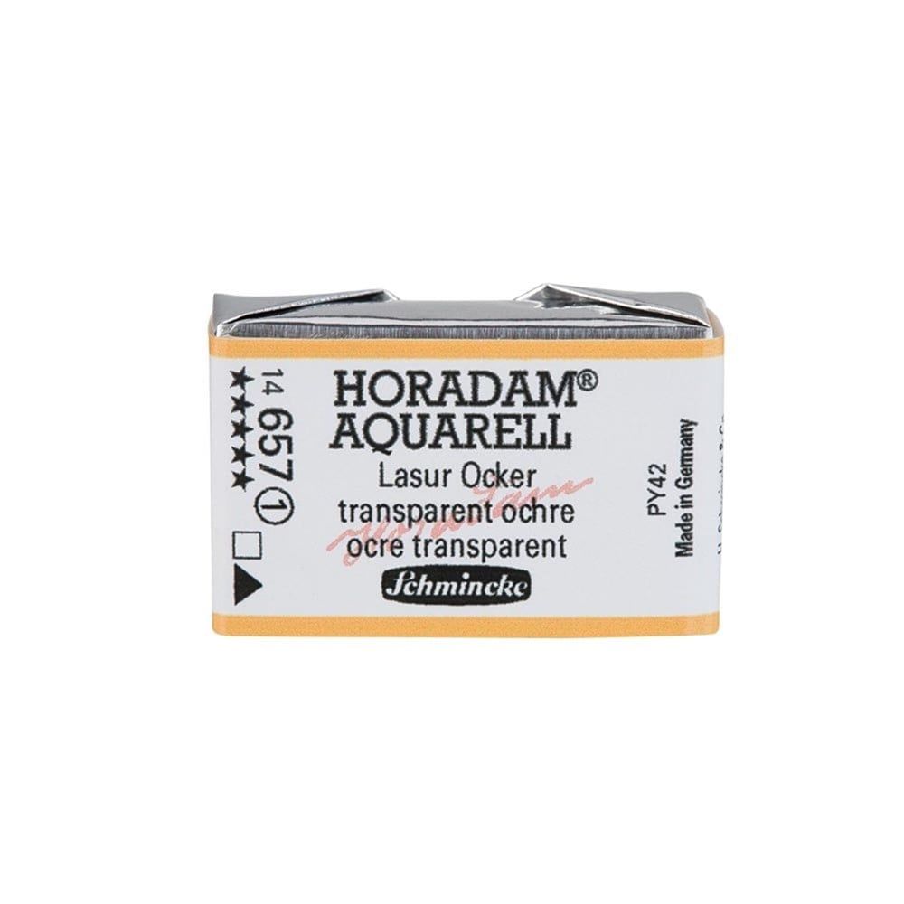 Schmincke Horadam Aquarell Artistik Sulu Boya Tam Tablet Seri 1 657 transparent ochre