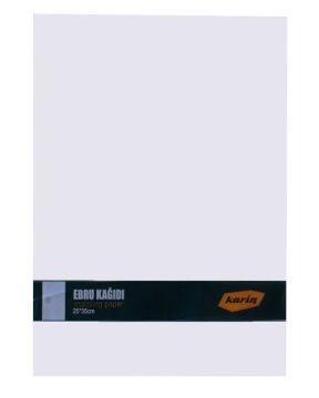 Karin Ebru Kağıdı BEYAZ 35x25 cm 100 adet
