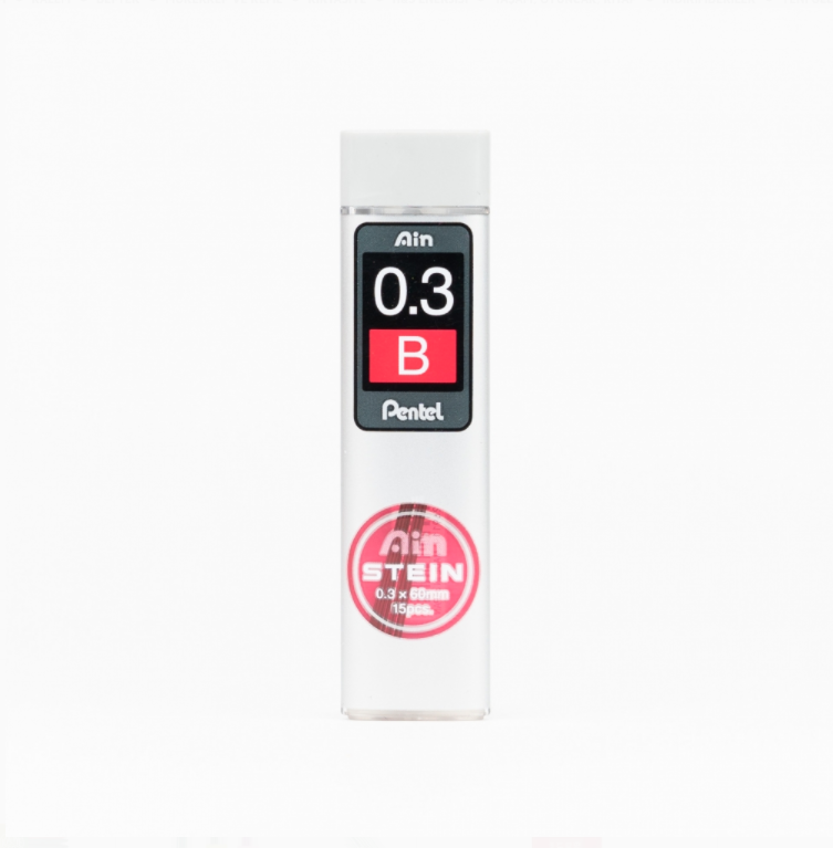 Pentel Ain Stein Yedek Uç 0.3 mm B 15'li
