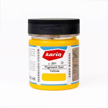 Karin Ebru Boyası 105 ml 201 Pigment Sarı