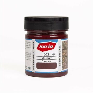 Karin Ebru Boyası 105 ml 302 Mürdüm