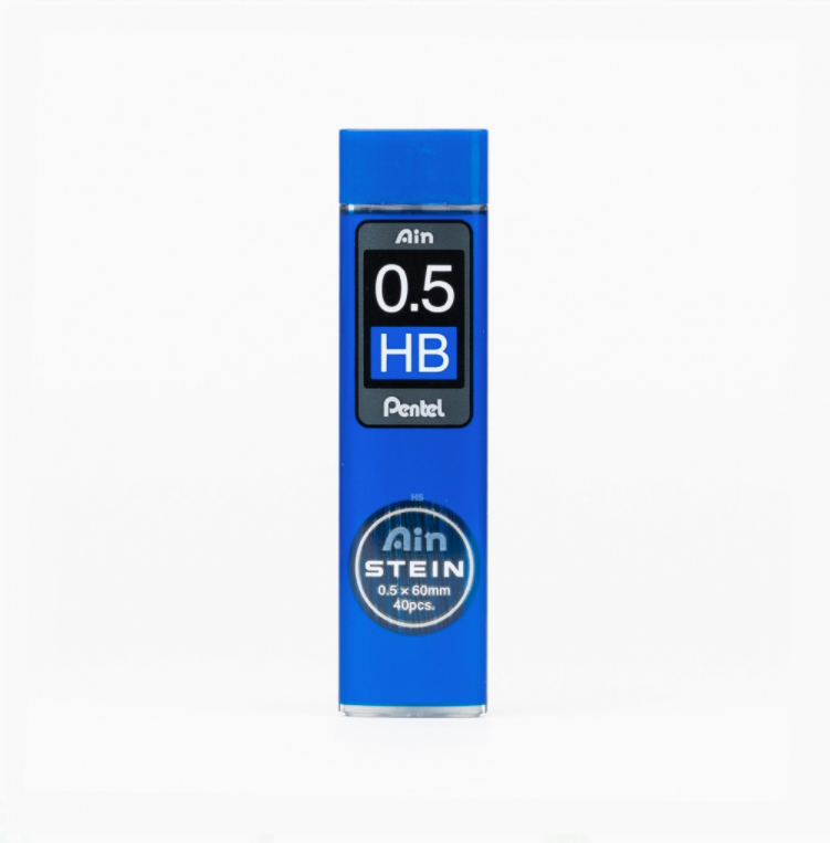 Pentel Ain Stein Yedek Uç 0.5 mm HB 40'lı MAVİ PAKET