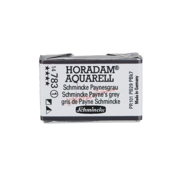 Schmincke Horadam Aquarell Artistik Sulu Boya Tam Tablet Seri 1 783 schmincke paynes grey