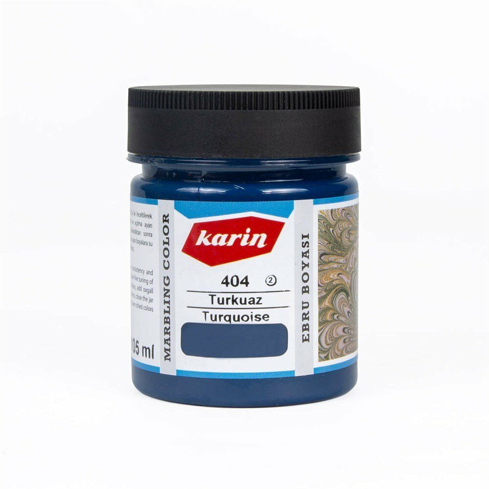 Karin Ebru Boyası 105 ml 404 Turkuaz