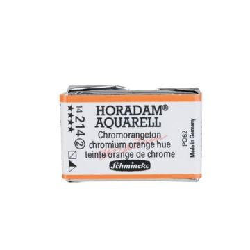 Schmincke Horadam Aquarell Artistik Sulu Boya Tam Tablet Seri 2 214 chromium orange hue