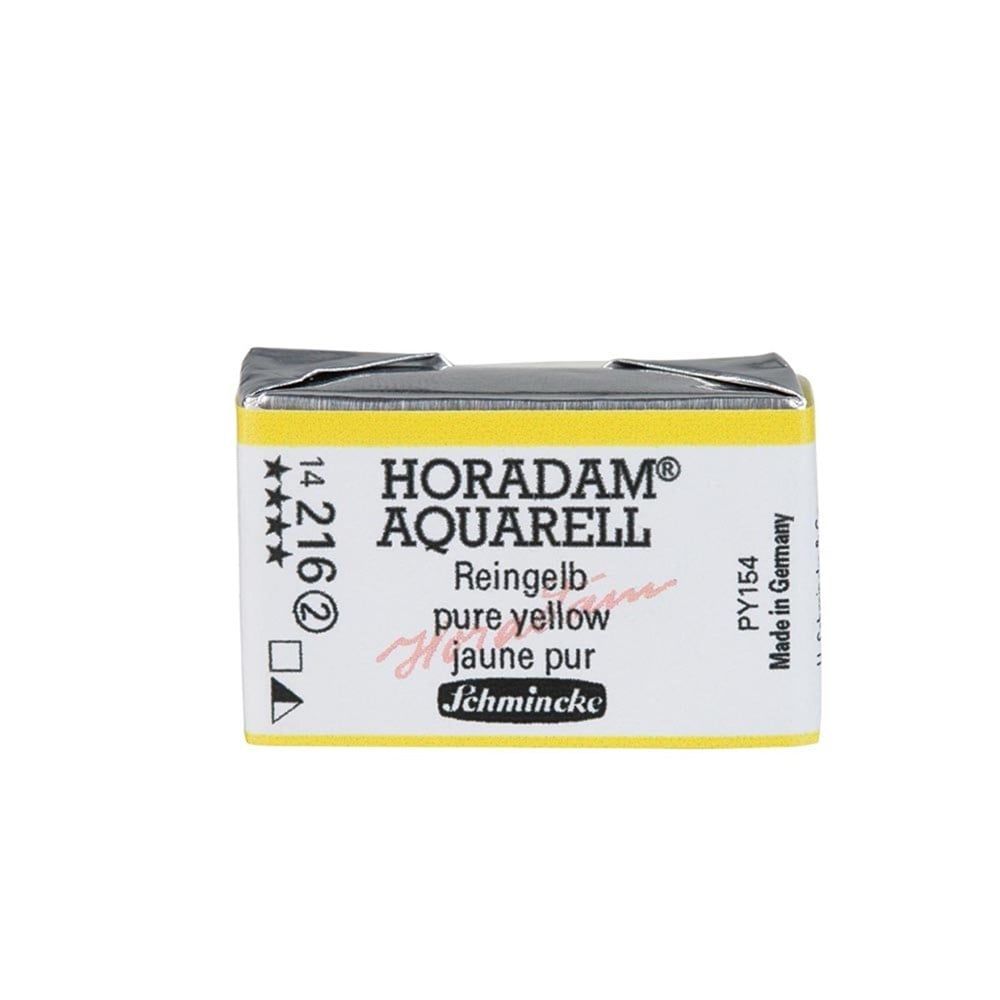 Schmincke Horadam Aquarell Artistik Sulu Boya Tam Tablet Seri 2 216 pure yellow
