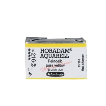 Schmincke Horadam Aquarell Artistik Sulu Boya Tam Tablet Seri 2 216 pure yellow