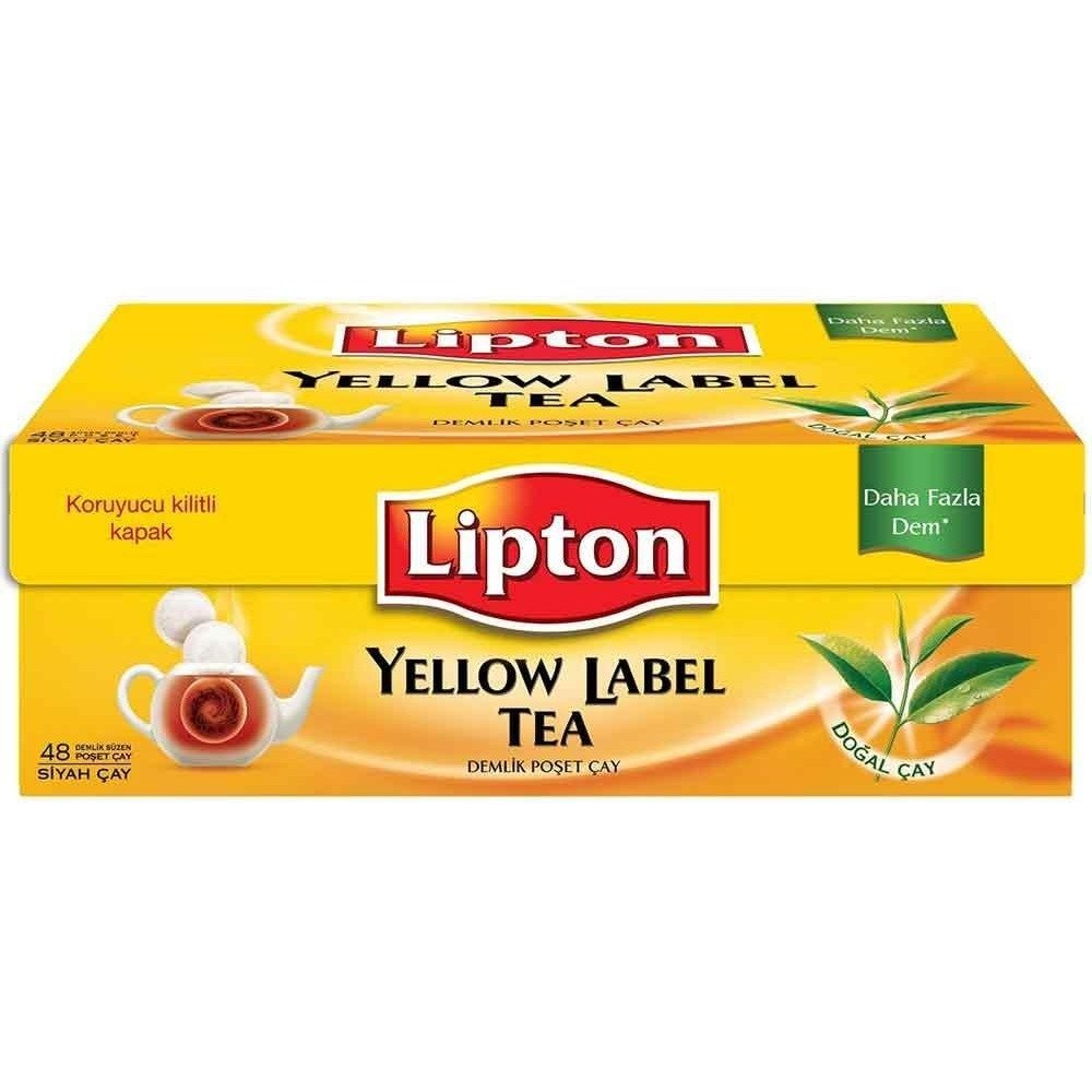 Lipton Yellow Label Demlik Poşet 153gr. (48'li)