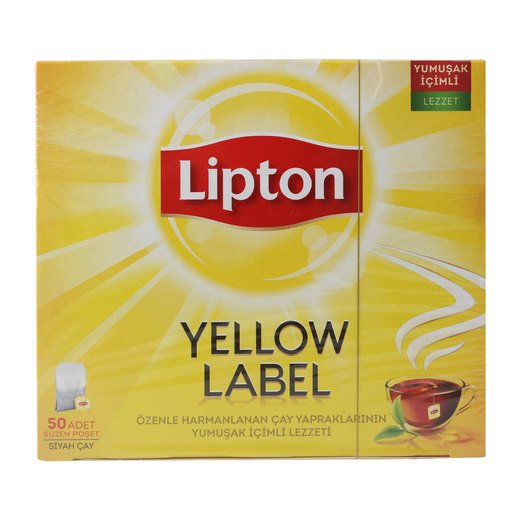 Lipton Yellow Label Bardak Poşet Süzen (50'li)