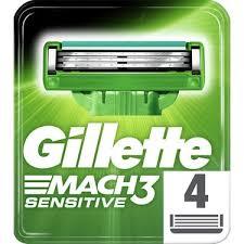 Gillette Mach3 4'lü Bıçak Sensitive