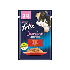 Felix Sığır Etli Yaş Mama 85gr. Yavru