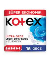 Kotex Süper Ekonomik Ultra 16'lı Gece